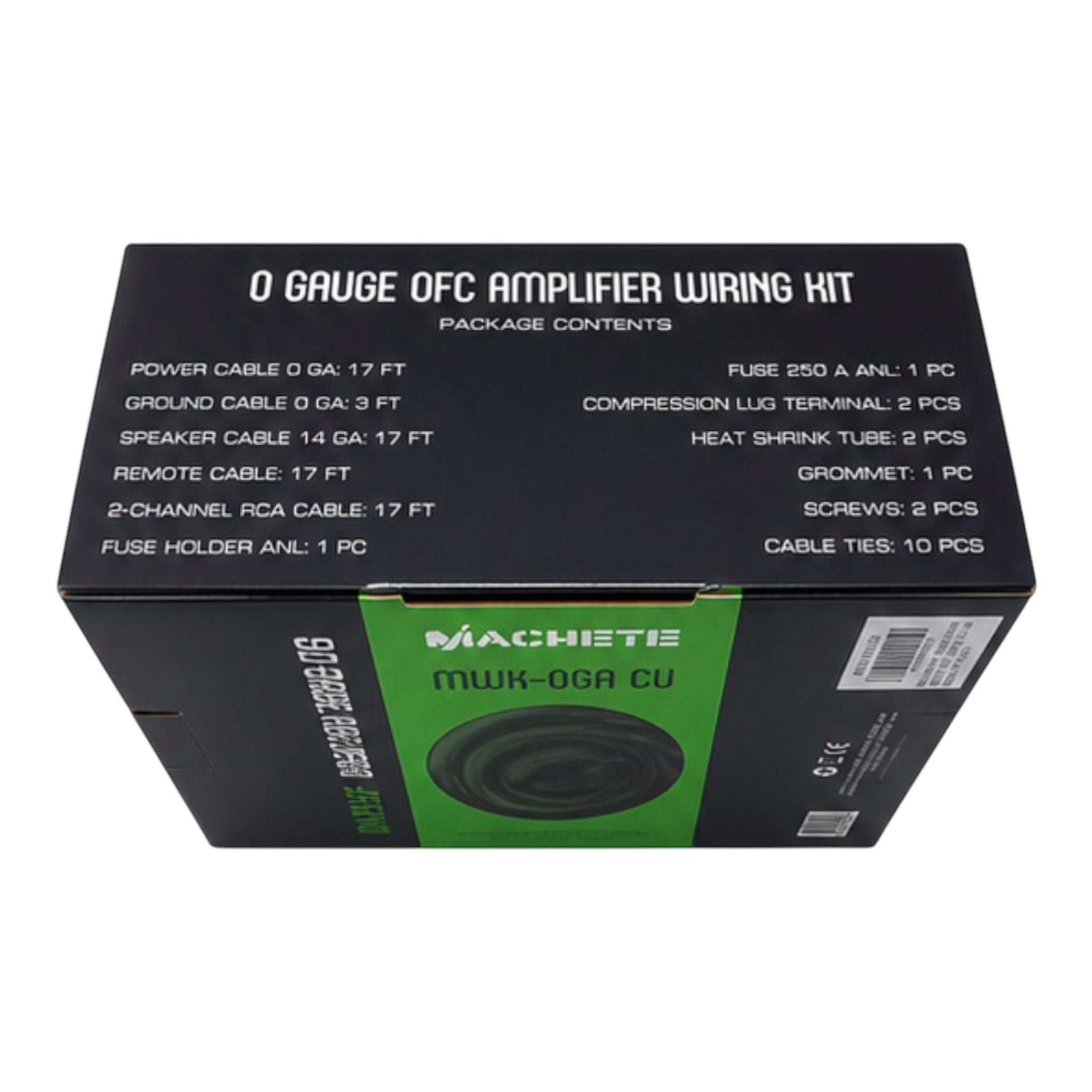 MWK-0ga CU | 0 GAUGE OFC AMPLIFIER WIRING KIT