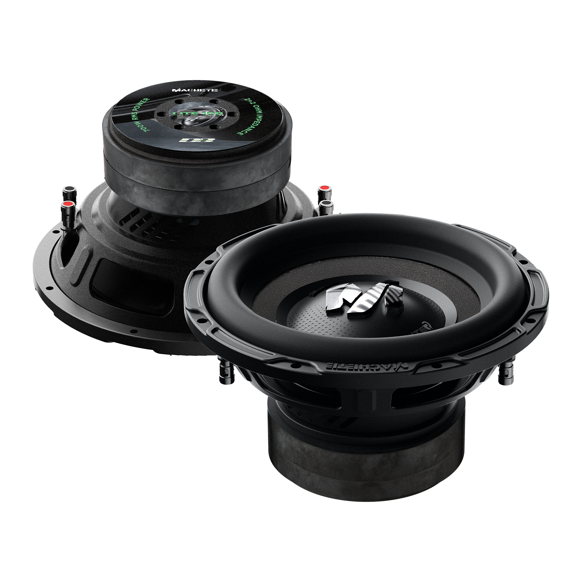 Machete Lite 10R V2 D2/D4 |  10" 1400W MAX Subwoofer