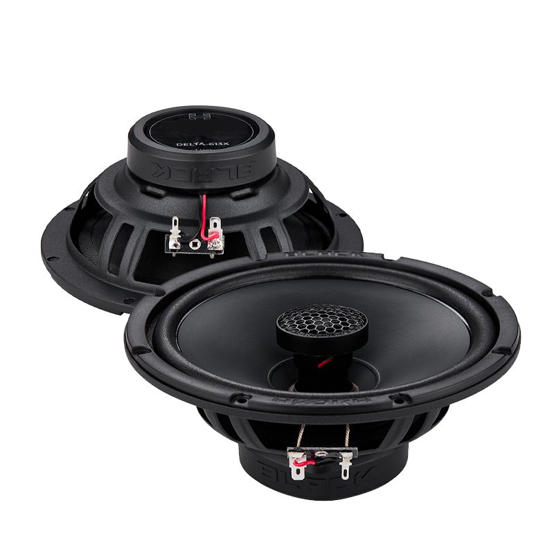 OPEN BOX | Black Hydra Delta 613X | 6.5” Coaxial Speakers (Pair)