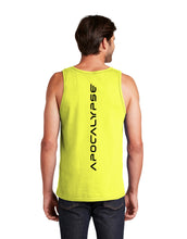 Tank top with logo | Neon green color