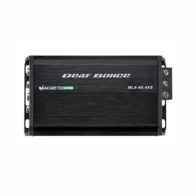MACHETE MLA-80.4 XS | 80 Watt 4-channel amplifier – Deaf Bonce