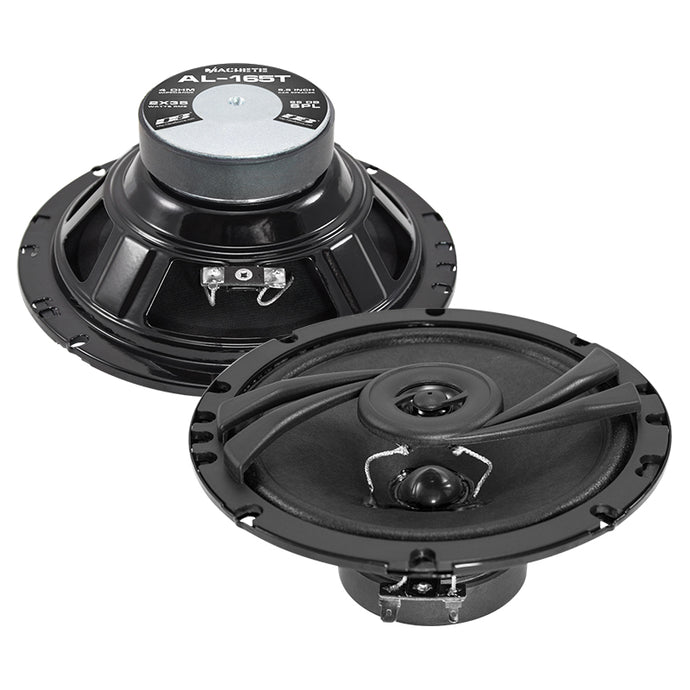 Discontinued | Machete AL-165T | 6.5” Coaxial Speakers (Pair)