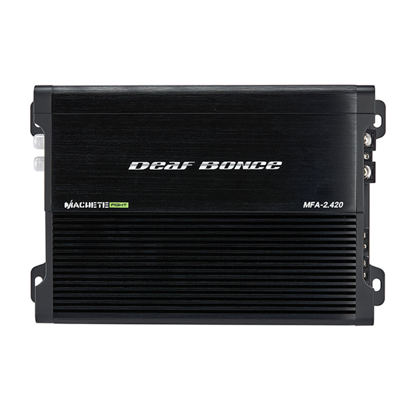 MACHETE MFA-2.420 | 420 Watt 2-channel amplifier – Deaf Bonce