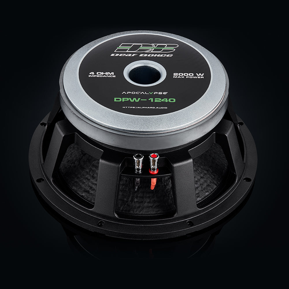 Apocalypse DPW-1240 4ohm | 12" Mid-Bass Subwoofer