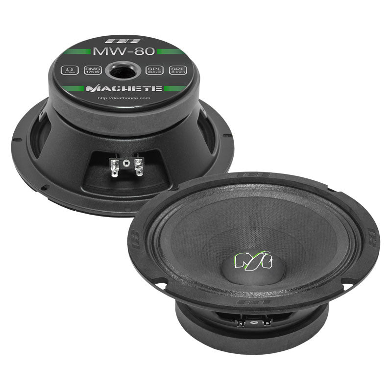 初売り Machete MW-80 | 8” Mid-bass speakers (Pair) – Deaf Bonce 洋書
